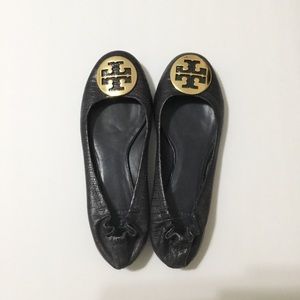 Tory Burch  Black Slip on Flats Size 9
